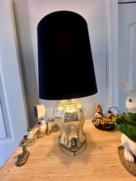 Silver Table Lamp
