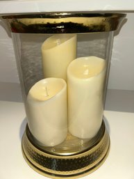 Large Cylinder Hurricane Glass