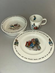 Wedgwood Peter Rabbit Childs Set