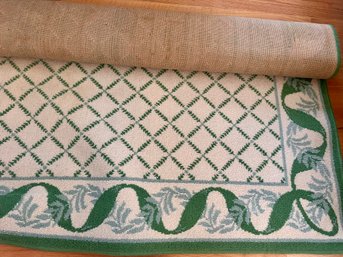 8 X 11.2 Polypropylene Rug.  Clean No Stains No Damage