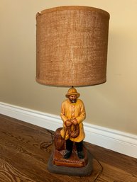 Old Salty Fisherman Lamp