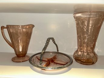 Pink Depression Glass