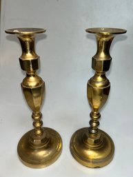 Brass Candlestick Holders