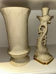 Lenox Vase & Candle Holder