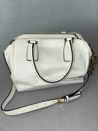 Marc Fisher White Leather Handbag