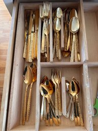 Gold Flatware