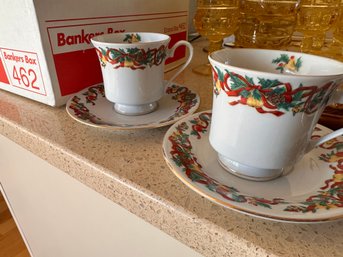 Christmas China Set