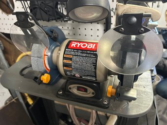 Ryobi 6 In. Bench Grinder,