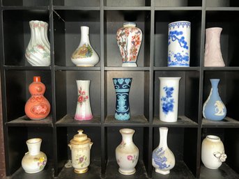 Assorted Miniature Porcelain Vases