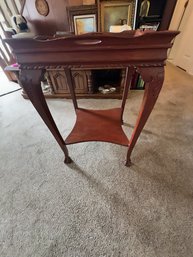 Vintage Mahogany Chippendale-style Table
