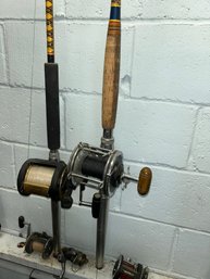 2 Fishing Reels & Rods