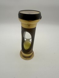 Vintage Sand Timer With Ma Al Timepiece