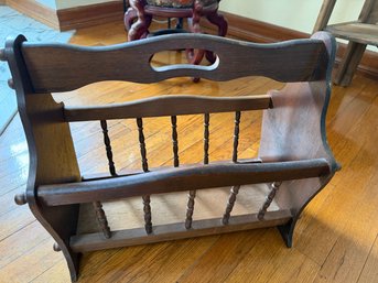 Vintage Magazine Holder