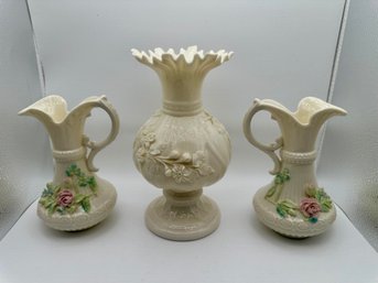 Vintage Belleek Porcelain Pieces
