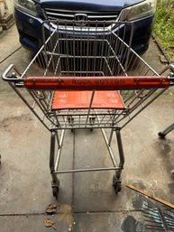 Vintage Rockbottom Shopping Cart