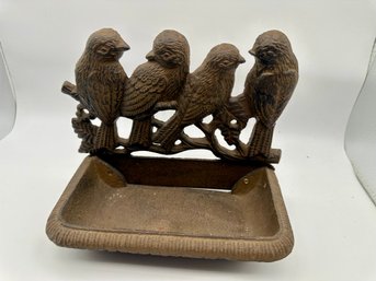 Cast Iron Bird Bath Or Feeder