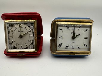 Vintage Travel Clocks