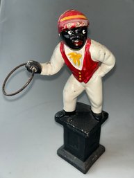 Jockey Cast Iron Doorstop