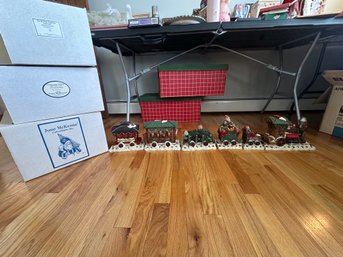 June McKenna 1993 North Pole Express Train Set