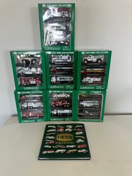 NIB Miniature Hess Truck Collections And Book