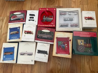 Large Lot Of Hallmark Ornaments