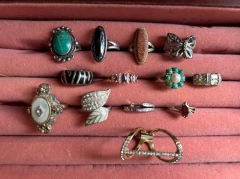 Lot Of Costume Rings