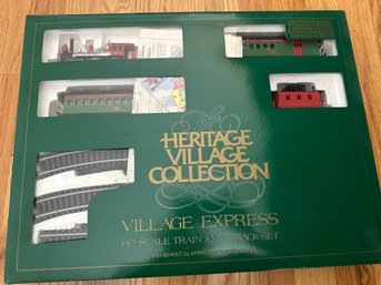 Bachmann Heritage Village Collection Village Express HO Scale Train And Track Set