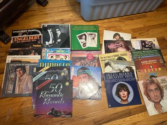 Lot Of 25 Vinyl Records