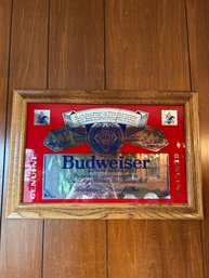 Budweiser Mirrored Frame