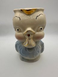 Shawnee Pottery Blue Bird Pitcher Vintage