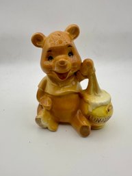 Vintage Disney Winnie The Pooh Ceramic Figurine Made In Japan