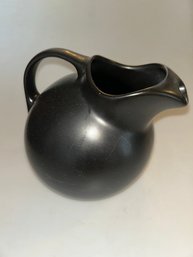 Vintage Hall Pottery Ball Tilted Pitcher