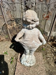 Bashful Betty Concrete Statue