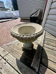 Concrete Flower Pot. Heavy