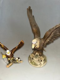Lefton & Ethan Allen Eagle Figurines