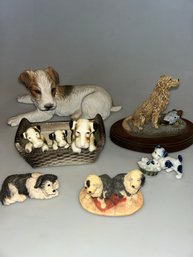 Assorted Dog Figurines