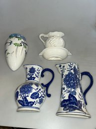 Set Of 4 Wall Pockets