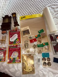 Lot Of Asst Dollhouse Accessories