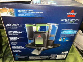 Bissell LITTLE GREEN MAX PET Carpet & Upholstery Cleaner