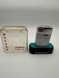 Ronson Varaflame Windlite Butane Cigarette Lighter
