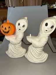 Vintage Halloween Blow Mold Tabletop Decor