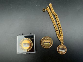 Sperry Gold-toned Necklace, Pins