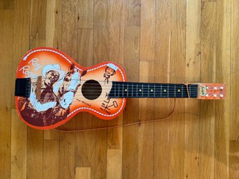 Vintage Roy Rogers And Trigger Children's Guitar