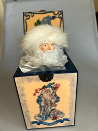 LIVING LEGENDS Pere Noel Limited Edition Musical Jack-In-The-Box
