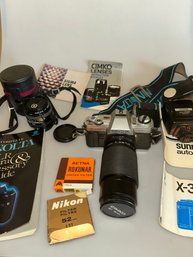 Vintage Minolta X-370 Camera & Accessories