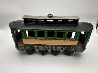 Cast Iron Trolley Toy