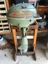Vintage Johnson Sea Horse Outboard Motor