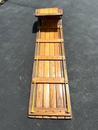 Vintage Toboggan Sled