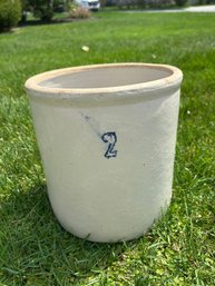 Antique 2-gallon Stoneware Crock
