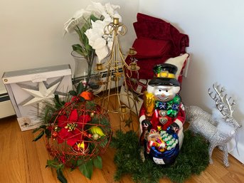Lot Of Holiday / Christmas Decor